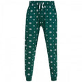 Front - SF Unisex Adult Snowflake Cuffed Lounge Pants