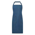 Front - Brand Lab Unisex Adult Denim Bibbed Apron