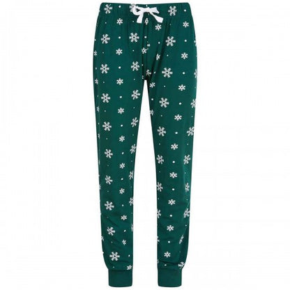 Front - SF Minni Childrens/Kids Snowflake Lounge Pants