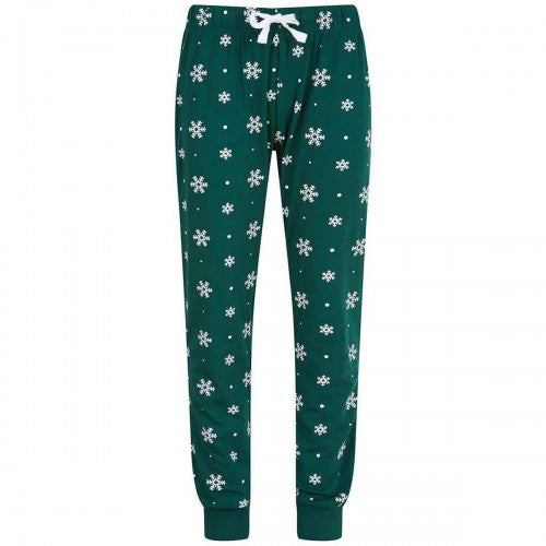 Front - SF Minni Childrens/Kids Snowflake Lounge Pants