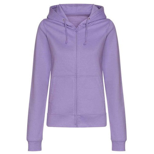 Front - Awdis Womens/Ladies College Zoodie Hoodie