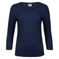 Front - Tee Jays Womens/Ladies Stretch 3/4 Sleeve T-Shirt