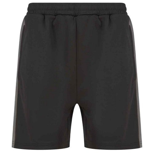 Front - Finden & Hales Mens Knitted Shorts