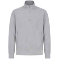 Front - Henbury Unisex Adult Sustainable Quarter Zip Sweatshirt