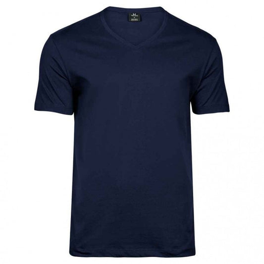 Front - Tee Jays Mens Sof V Neck T-Shirt