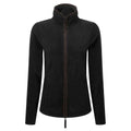 Front - Premier Womens/Ladies Artisan Contrast Trim Fleece Jacket