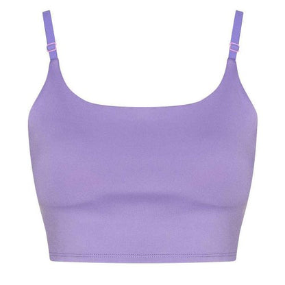 Front - Awdis Womens/Ladies Just Cool Recycled Sports Bra