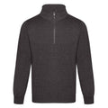 Front - PRO RTX Mens Quarter Zip Sweatshirt