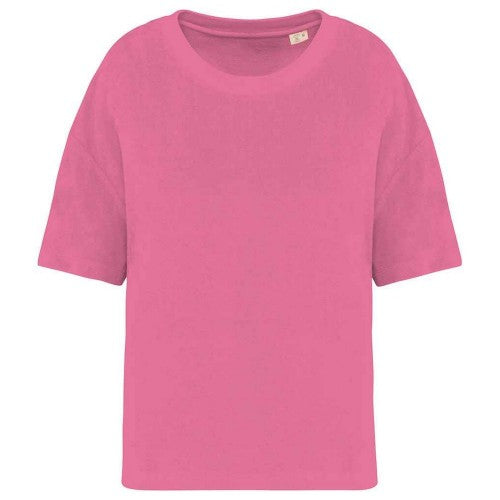 Front - Native Spirit Womens/Ladies Terrycloth T-Shirt