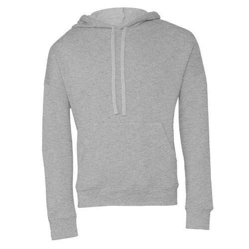 Front - Bella + Canvas Unisex Adult Sponge Fleece Hoodie