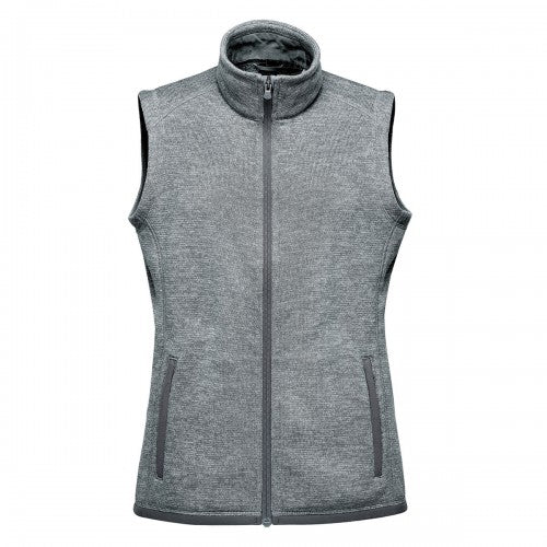 Front - Stormtech Womens/Ladies Avalante Knitted Heather Full Zip Gilet