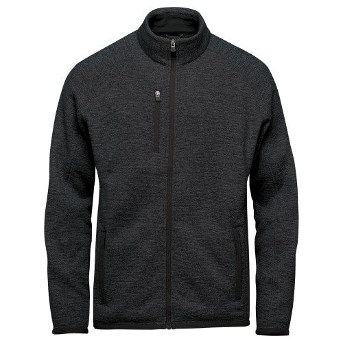 Front - Stormtech Mens Avalante Heather Full Zip Fleece Jacket