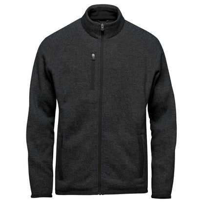 Front - Stormtech Mens Avalante Heather Full Zip Fleece Jacket