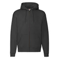 Front - Fruit of the Loom Unisex Adult Premium Full Zip Hoodie