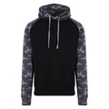 Front - Awdis Mens Baseball Hoodie