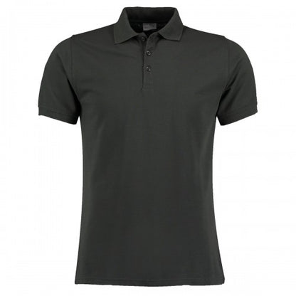 Front - Kustom Kit Unisex Adult Klassic Pique Slim Polo Shirt