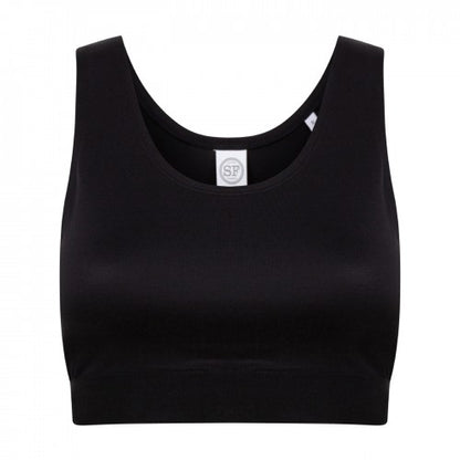 Front - SF Womens/Ladies Fashion Crop Top