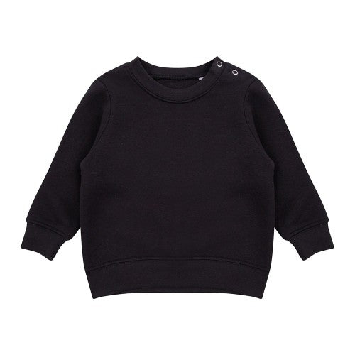 Front - Larkwood Baby Crew Neck Sweatshirt