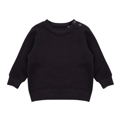 Front - Larkwood Baby Crew Neck Sweatshirt