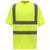 Front - Yoko Unisex Adult Hi-Vis T-Shirt