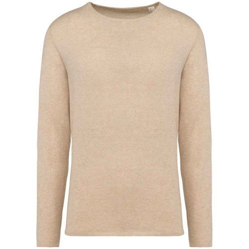 Front - Native Spirit Mens Tencel Round Neck Sweatshirt