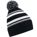 Front - Beechfield Unisex Adult Fan Striped Beanie