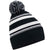 Front - Beechfield Unisex Adult Fan Striped Beanie