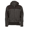 Front - Tee Jays Mens Mountain Fleece Hooded Jacket