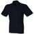 Front - Henbury Unisex Adult Cotton Pique Stretch Polo Shirt