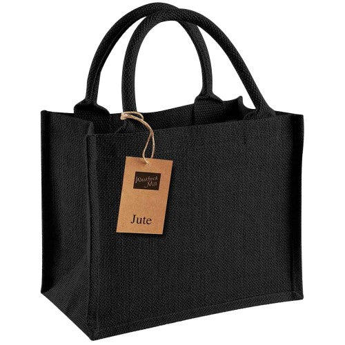 Front - Westford Mill Jute Mini Gift Bag