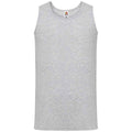 Red - Front - Fruit of the Loom Mens Athletic Vest Top