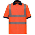 Front - Yoko Unisex Adult Hi-Vis Polo Shirt