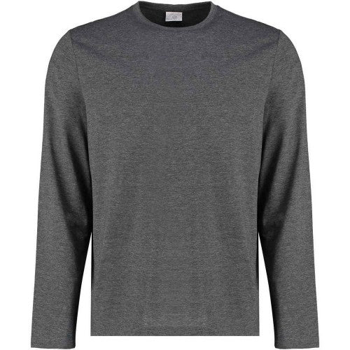 Front - Kustom Kit Mens Superwash 60C Long-Sleeved T-Shirt