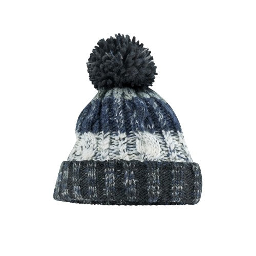 Front - Beechfield Unisex Adult Corkscrew Beanie