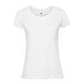 Front - Fruit of the Loom Womens/Ladies Premium Ringspun Cotton T-Shirt