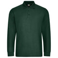 Front - PRO RTX Mens Pro Pique Long-Sleeved Polo Shirt