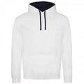 Front - Awdis Womens/Ladies Varsity Hoodie