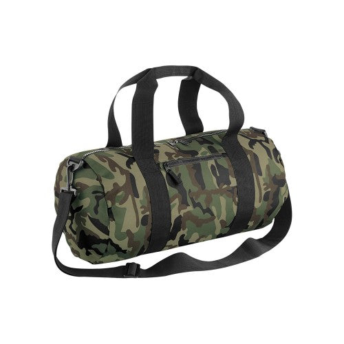 Front - Bagbase Camo Duffle Bag