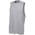 Front - Skinni Fit Mens High-Neck Vest Top