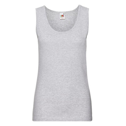 Front - Fruit of the Loom Womens/Ladies Value Lady Fit Vest Top