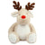 Front - Mumbles Zipped Reindeer Plush Toy