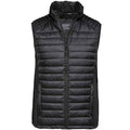 Front - Tee Jays Mens Crossover Quilted Gilet
