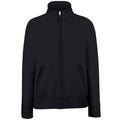 Front - Fruit of the Loom Womens/Ladies Lady Fit Sweat Jacket