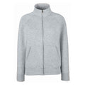 Front - Fruit of the Loom Womens/Ladies Lady Fit Sweat Jacket