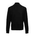 Front - Premier Mens Zip Neck Sweatshirt