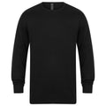 Front - Henbury Mens Cotton Acrylic Crew Neck Sweatshirt