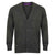 Front - Henbury Mens Cotton Acrylic V Neck Cardigan