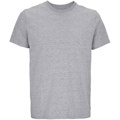 Front - SOLS Unisex Adult Legend Marl Organic T-Shirt