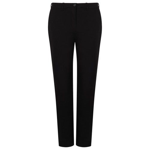 Front - Henbury Womens/Ladies Stretch Chinos