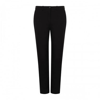 Front - Henbury Womens/Ladies Stretch Chinos
